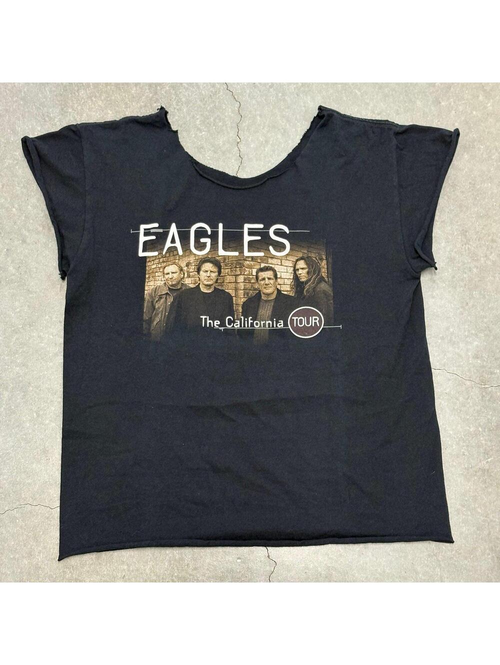 VNTG Y2K Eagles The California Tour T Shirt